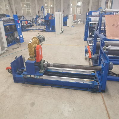 Electrodos dobles de la fila cuatro pies de alambre Mesh Welder Automatic de 220v